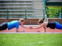 Push Ups or Plank High&nbsp;5’s